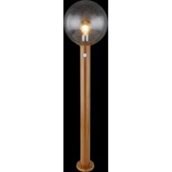Globo Außenleuchte Mit Bewegungsmelder Ossy 1-flammig Holzoptik 250 X 1000 Mm -Globo Lighting 9007371417568 3749 S 02