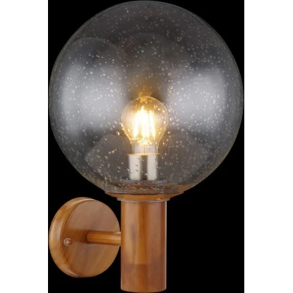 Globo Außenleuchte Ossy 1-flammig Holzoptik 250 X 370 Mm 7 Globo Außenleuchte Ossy 1-flammig Holzoptik 250 X 370 Mm – Bild 5