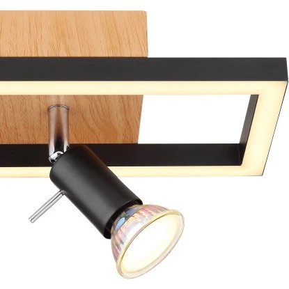 Globo LED-Wandleuchte Ida 2-flammig Schwarz Matt 260 X 110 Mm 13 Globo LED-Wandleuchte Ida 2-flammig Schwarz Matt 260 X 110 Mm – Bild 11