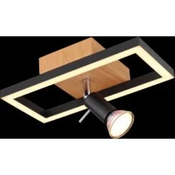 Globo LED-Wandleuchte Ida 2-flammig Schwarz Matt 260 X 110 Mm 17 Globo LED-Wandleuchte Ida 2-flammig Schwarz Matt 260 X 110 Mm -Globo Lighting 9007371417841 3749 S 02