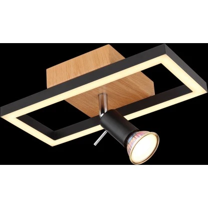 Globo LED-Wandleuchte Ida 2-flammig Schwarz Matt 260 X 110 Mm 7 Globo LED-Wandleuchte Ida 2-flammig Schwarz Matt 260 X 110 Mm – Bild 5