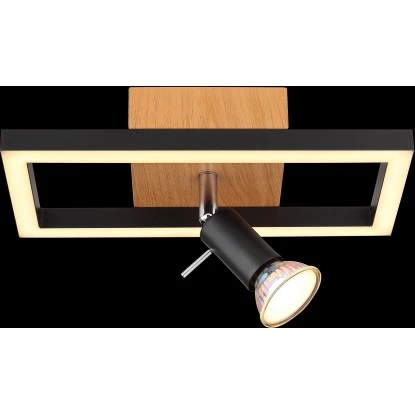 Globo LED-Wandleuchte Ida 2-flammig Schwarz Matt 260 X 110 Mm 8 Globo LED-Wandleuchte Ida 2-flammig Schwarz Matt 260 X 110 Mm – Bild 6