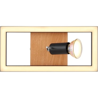 Globo LED-Wandleuchte Ida 2-flammig Schwarz Matt 260 X 110 Mm 9 Globo LED-Wandleuchte Ida 2-flammig Schwarz Matt 260 X 110 Mm – Bild 7