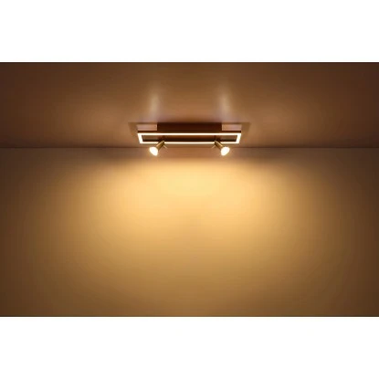 Globo LED-Wandleuchte Ida 2-flammig Schwarz Matt 260 X 110 Mm 10 Globo LED-Wandleuchte Ida 2-flammig Schwarz Matt 260 X 110 Mm – Bild 8