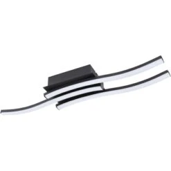 Globo LED-Deckenleuchte Kasimir 1-flammig Schwarz Matt 540 X 160 X 66 Mm -Globo Lighting 9007371418305 3749 S 02