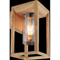 Globo Außenleuchte Candela 1-flammig Holzoptik Matt 150 X 270 Mm 19 Globo Außenleuchte Candela 1-flammig Holzoptik Matt 150 X 270 Mm -Globo Lighting 9007371418961 3749 S 02
