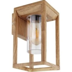 Globo Außenleuchte Candela 1-flammig Holzoptik Matt 150 X 270 Mm 16 Globo Außenleuchte Candela 1-flammig Holzoptik Matt 150 X 270 Mm -Globo Lighting 9007371418961 3749 S 03