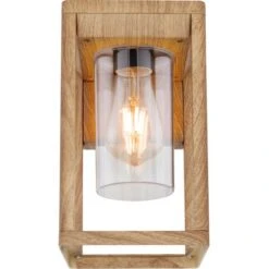 Globo Außenleuchte Candela 1-flammig Holzoptik Matt 150 X 270 Mm 17 Globo Außenleuchte Candela 1-flammig Holzoptik Matt 150 X 270 Mm -Globo Lighting 9007371418961 3749 S 04