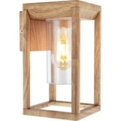 Globo Außenleuchte Candela 1-flammig Holzoptik Matt 150 X 270 Mm 18 Globo Außenleuchte Candela 1-flammig Holzoptik Matt 150 X 270 Mm -Globo Lighting 9007371418961 3749 S 06