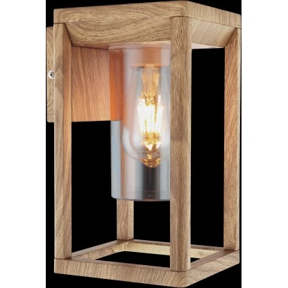 Globo Außenleuchte Candela 1-flammig Holzoptik Matt 150 X 270 Mm 10 Globo Außenleuchte Candela 1-flammig Holzoptik Matt 150 X 270 Mm – Bild 8