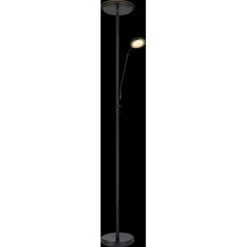 Globo LED-Stehlampe Ernst 2-flammig Schwarz Matt 260 X 1800 Mm 21 Globo LED-Stehlampe Ernst 2-flammig Schwarz Matt 260 X 1800 Mm -Globo Lighting 9007371419548 3749 S 03