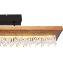 Globo LED-Deckenleuchte Edeltraud 1-flammig Schwarz 800 X 200 X 195 Mm -Globo Lighting 9007371419593 3749 CU 01