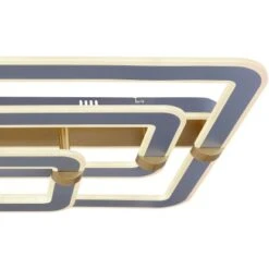 Globo LED-Deckenleuchte Margy 1-flammig Grau 900 X 600 X 165 Mm -Globo Lighting 9007371419647 3749 CU 01