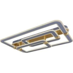 Globo LED-Deckenleuchte Margy 1-flammig Grau 900 X 600 X 165 Mm -Globo Lighting 9007371419647 3749 S 07