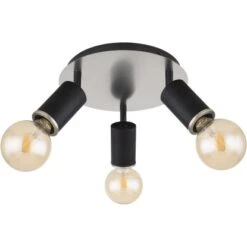 Globo Strahler Joseba 3-flammig Schwarz Matt 280 X 180 Mm -Globo Lighting 9007371420155 3749 S 03