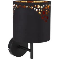 Globo Wandlampe Ingeborg 1-flammig Schwarz Matt 150 X 250 Mm 13 Globo Wandlampe Ingeborg 1-flammig Schwarz Matt 150 X 250 Mm -Globo Lighting 9007371420513 3749 S 03