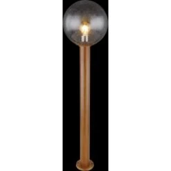 Globo Außenleuchte Ossy 1-flammig Holzoptik 250 X 1000 Mm -Globo Lighting 9007371420568 3749 S 02