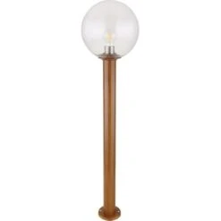 Globo Außenleuchte Ossy 1-flammig Holzoptik 250 X 1000 Mm -Globo Lighting 9007371420568 3749 S 03
