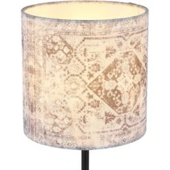 Globo Tischlampe Gabriele 1-flammig Schwarz Matt 150 X 350 Mm -Globo Lighting 9007371420735 3749 CU 02