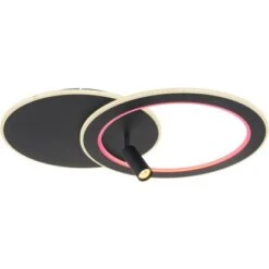 Globo LED-Deckenleuchte Marian 2-flammig Schwarz Matt 695 X 492 X 135 Mm -Globo Lighting 9007371420827 3749 S 06