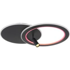 Globo LED-Deckenleuchte Marian 2-flammig Schwarz Matt 695 X 492 X 135 Mm -Globo Lighting 9007371420827 3749 S 10