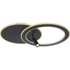 Globo LED-Deckenleuchte Marian 2-flammig Schwarz Matt 695 X 492 X 135 Mm -Globo Lighting 9007371420827 3749 S 13