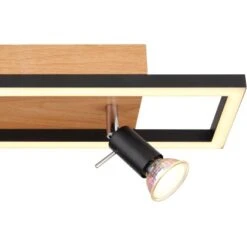 Globo LED-Deckenleuchte Ida 3-flammig Schwarz Matt 512 X 120 X 125 Mm -Globo Lighting 9007371420841 3749 CU 01