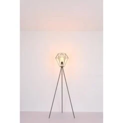 Globo Stehlampe Priska 1-flammig Schwarz Matt 690 X 1600 Mm 16 Globo Stehlampe Priska 1-flammig Schwarz Matt 690 X 1600 Mm -Globo Lighting 9007371420919 3749 S 05