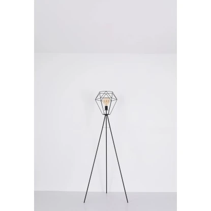 Globo Stehlampe Priska 1-flammig Schwarz Matt 690 X 1600 Mm 9 Globo Stehlampe Priska 1-flammig Schwarz Matt 690 X 1600 Mm – Bild 7