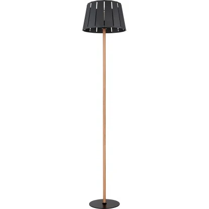 Globo Stehlampe Luna 1-flammig Schwarz Matt 350 X 1600 Mm 5 Globo Stehlampe Luna 1-flammig Schwarz Matt 350 X 1600 Mm – Bild 3