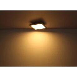 Globo LED-Deckenleuchte Jessy 1-flammig Schwarz Matt 450 X 450 X 80 Mm -Globo Lighting 9007371420957 3749 S 09