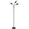 Globo Stehlampe Hermine 3-flammig Schwarz Matt 530 X 1700 Mm -Globo Lighting 9007371421305 3749 S 01