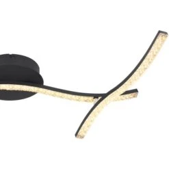 Globo LED-Deckenleuchte Jules 1-flammig Schwarz Matt 1000 X 140 X 140 Mm -Globo Lighting 9007371421787 3749 CU 01