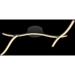 Globo LED-Deckenleuchte Jules 1-flammig Schwarz Matt 1000 X 140 X 140 Mm -Globo Lighting 9007371421787 3749 S 02