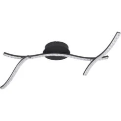 Globo LED-Deckenleuchte Jules 1-flammig Schwarz Matt 1000 X 140 X 140 Mm -Globo Lighting 9007371421787 3749 S 03