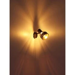 Globo Strahler Blanca 1-flammig Schwarz 110 X 160 Mm -Globo Lighting 9007371422517 3749 S 06