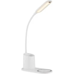 Globo LED-Tischlampe Melli 1-flammig Weiß 340 X 85 X 450 Mm 15 Globo LED-Tischlampe Melli 1-flammig Weiß 340 X 85 X 450 Mm -Globo Lighting 9007371422548 3749 S 04