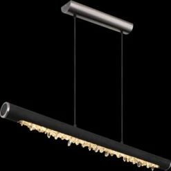 Globo LED-Pendelleuchte Felicitas 1-flammig Nickel Matt 1000 X 80 X 1500 Mm -Globo Lighting 9007371422777 3749 S 02