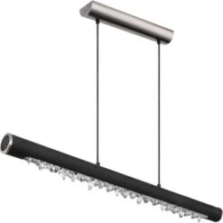 Globo LED-Pendelleuchte Felicitas 1-flammig Nickel Matt 1000 X 80 X 1500 Mm -Globo Lighting 9007371422777 3749 S 03