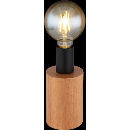 Globo Tischlampe Kira 1-flammig Dunkelbraun 90 X 195 Mm 6 Globo Tischlampe Kira 1-flammig Dunkelbraun 90 X 195 Mm – Bild 4