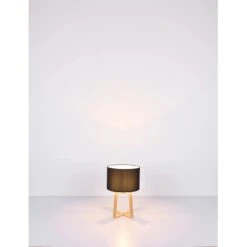 Globo Tischlampe Moritz 1-flammig Braun 300 X 440 Mm -Globo Lighting 9007371423651 3749 S 04