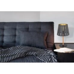 Globo Tischlampe Luna 1-flammig Schwarz Matt 250 X 450 Mm