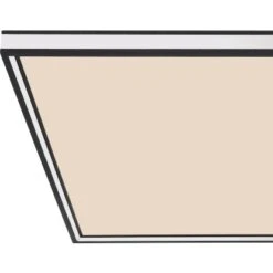 Globo LED-Deckenleuchte Jessy 1-flammig Schwarz Matt 600 X 600 X 80 Mm -Globo Lighting 9007371423958 3749 CU 01