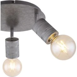 Globo Strahler Freddy 3-flammig Silber 280 X 160 Mm -Globo Lighting 9007371424504 3749 CU 01