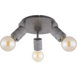 Globo Strahler Freddy 3-flammig Silber 280 X 160 Mm -Globo Lighting 9007371424504 3749 S 03