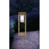 Globo Außenleuchte Candela 1-flammig Holzoptik 150 X 150 X 500 Mm -Globo Lighting 9007371424962 3749 AB 01