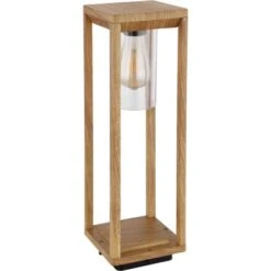 Globo Außenleuchte Candela 1-flammig Holzoptik 150 X 150 X 500 Mm -Globo Lighting 9007371424962 3749 S 03