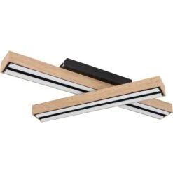 Globo LED-Deckenleuchte Doro 1-flammig Schwarz Matt 515 X 365 X 110 Mm -Globo Lighting 9007371425570 3749 S 02