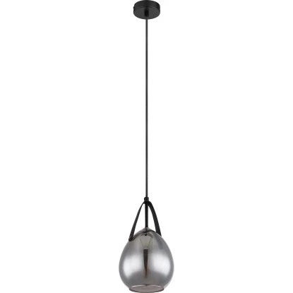 Globo Pendelleuchte Diethild 1-flammig Schwarz Matt 150 X 1200 Mm 5 Globo Pendelleuchte Diethild 1-flammig Schwarz Matt 150 X 1200 Mm – Bild 3