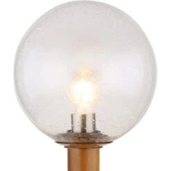 Globo Außenleuchte Ossy 1-flammig Holzoptik 250 X 500 Mm -Globo Lighting 9007371426560 3749 CU 01